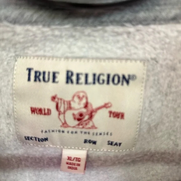 True Religion Women's Gray Cropped Jacket <<<262>>> - Picture 5 of 7